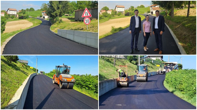 FOTO Proširena Ulica kralja Zvonimira u Lužanu
