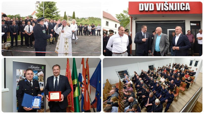 Svečano otvoren Vatrogasni dom u Višnjici: &quot;Dobili smo još jednu bijelu ljepoticu na ovim zelenim bregima&quot;