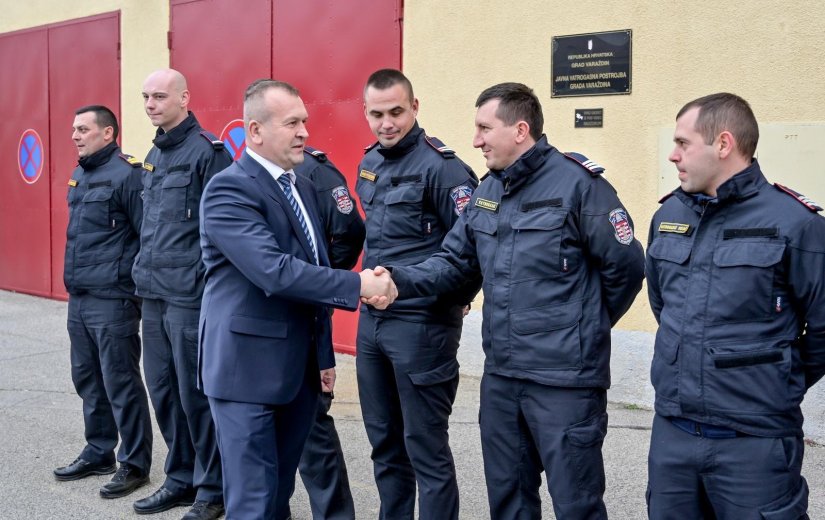 Župan Anđelko Stričak čestitao vatrogascima Svjetski dan vatrogasaca i blagdan Svetog Florijana