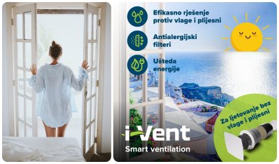 I-VENT Čišći zrak za veću kvalitetu života!