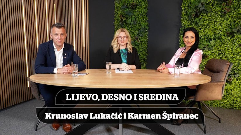 LIJEVO, DESNO I SREDINA: Krunoslav Lukačić i Karmen Špiranec