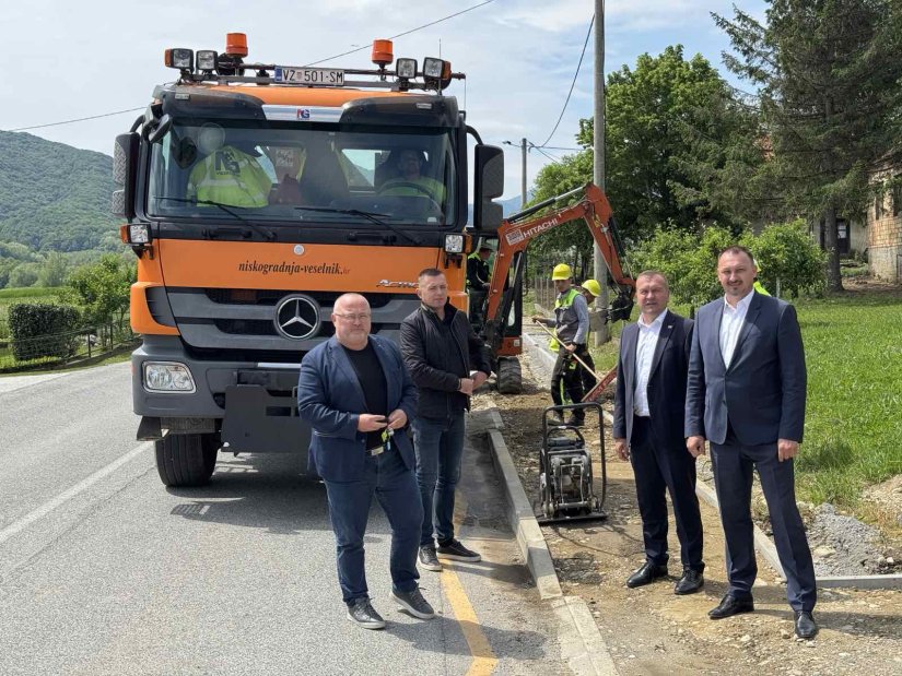 FOTO Ulaganja ŽUC-a u Gradu N. Marofu te općinama Breznica i Gornji Kneginec: učenici iz Lužana će sigurnije putovati do škole