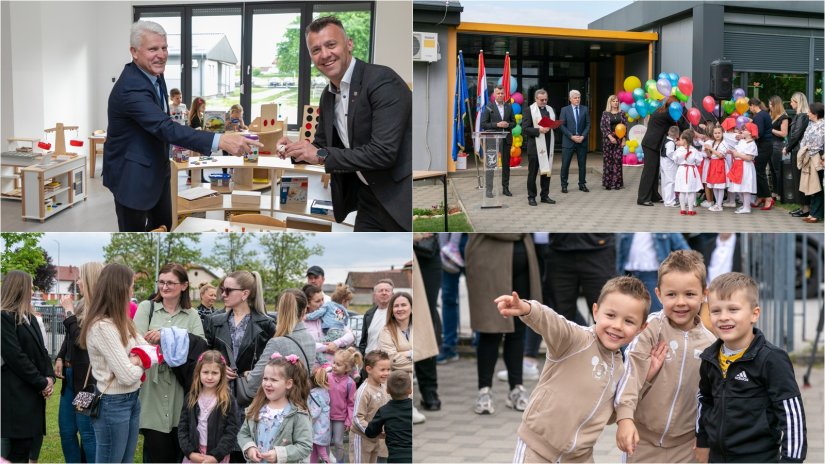 FOTO: Otvoren dograđeni dječji vrtić u Sračincu