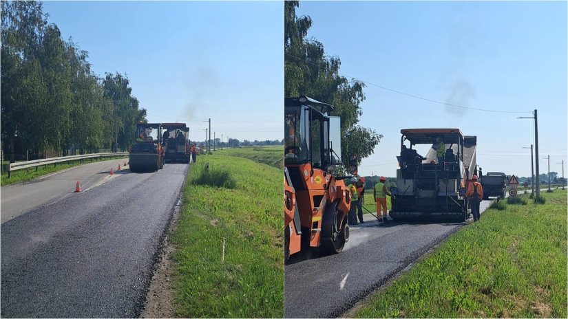 FOTO Počeli radovi na sanaciji županijske ceste između Beretinca i Črešnjeva