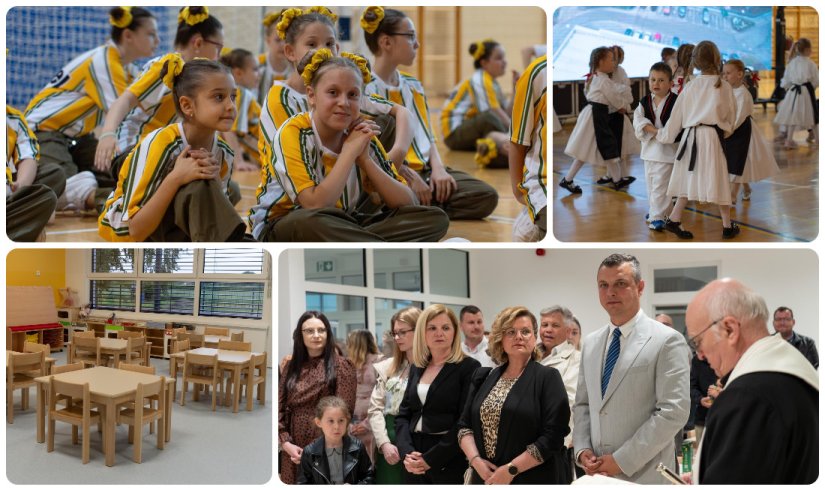 FOTO Uz pjesmu i ples otvoren dograđeni dio dječjeg vrtića u Petrijancu