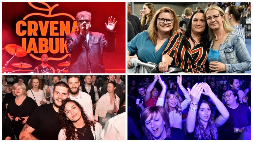 FOTO Crvena jabuka u varaždinskoj Areni proslavila 40 godina