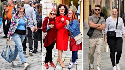 FOTO Sunčanu subotu mnogi iskoristili za šetnju središtem Varaždina