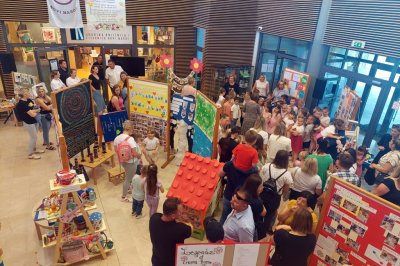 FOTO Otvorena izložba Dječjeg vrtića Novi Marof - &quot;Dječja kreativa izvan okvira&quot;