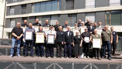 FOTO Dragovoljci i veterani Domovinskog rata Varaždinske županije obilježili 30. obljetnicu postojanja