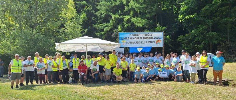 Četvrte igre mladih planinara -  ukupni pobjednik ekipa OŠ Višnjica
