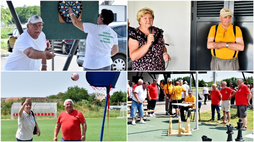 FOTO Sportskim igrama umirovljenika započela proslava Dana općine Vidovec