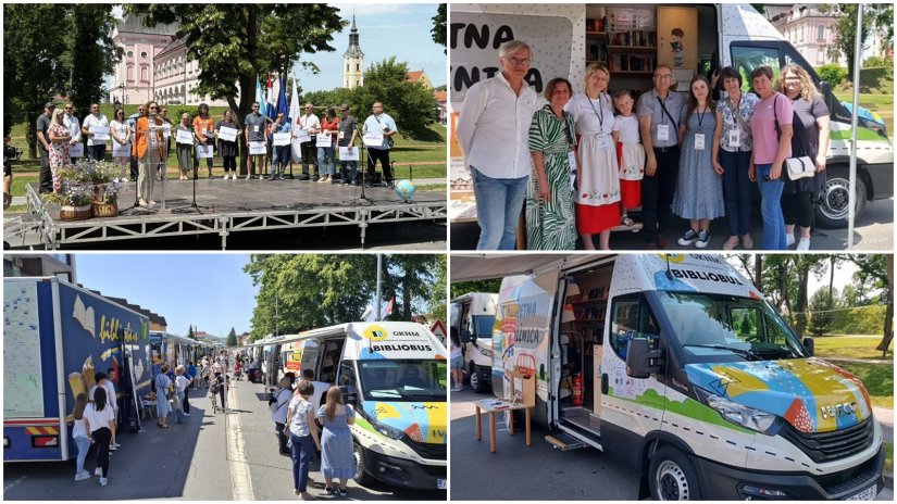 &quot;Čitanje na kotačima&quot; na Festivalu bibliobusa