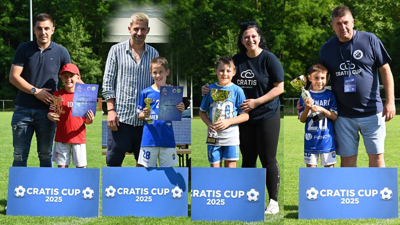 FOTO Cratis Cup 2025: Pehari najboljim malim nogometašima