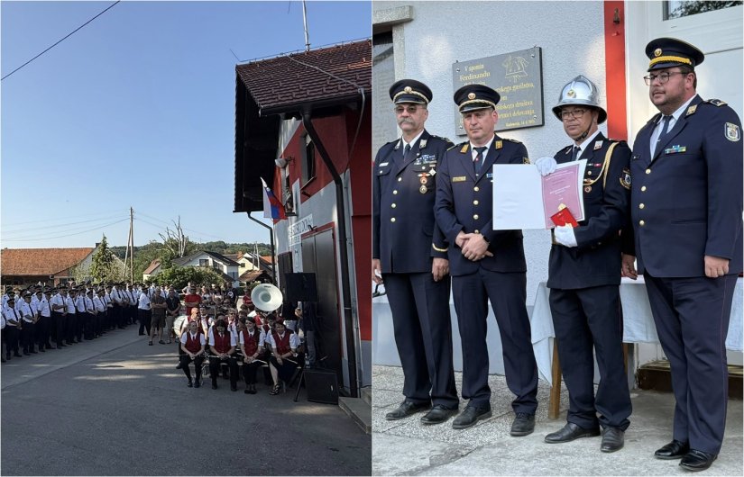 Slavljenička sjednica PGD Radomerje kojoj se pridružio i DVD Majerje