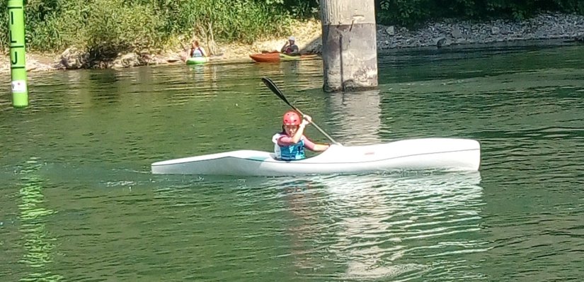 Hana Valjak druga na Prvenstvu Slovenije u kajak kanu sprintu