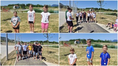 DSR LANČIĆ-KNAPIĆ Održana utrka &quot;Trčanje je radost&quot; - trčalo stotinu djece i roditelja