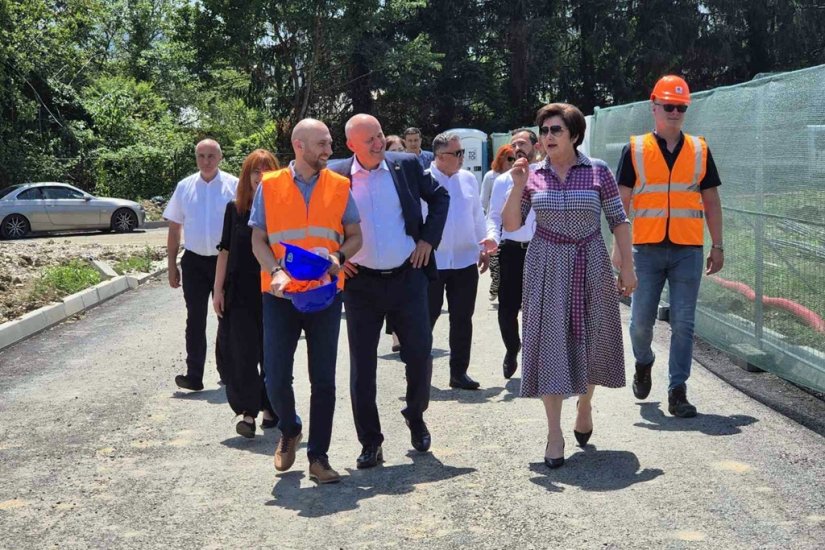 Ministar Bačić u obilasku gradilišta Smart kvarta: Ovo je budućnost Varaždinskih Toplica
