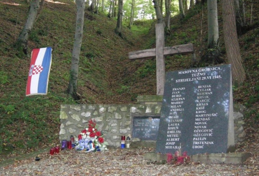 Odana počast žrtvama komunističkog terora u Drvarićevoj šumi u Tužnom