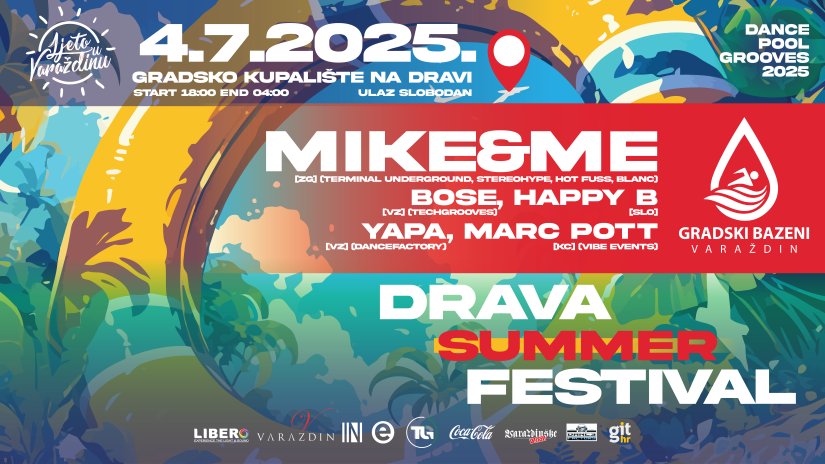 Spremni za audio-vizualni spektakl na Dravi: Varaždin dobiva novi ljetni festival elektroničke glazbe