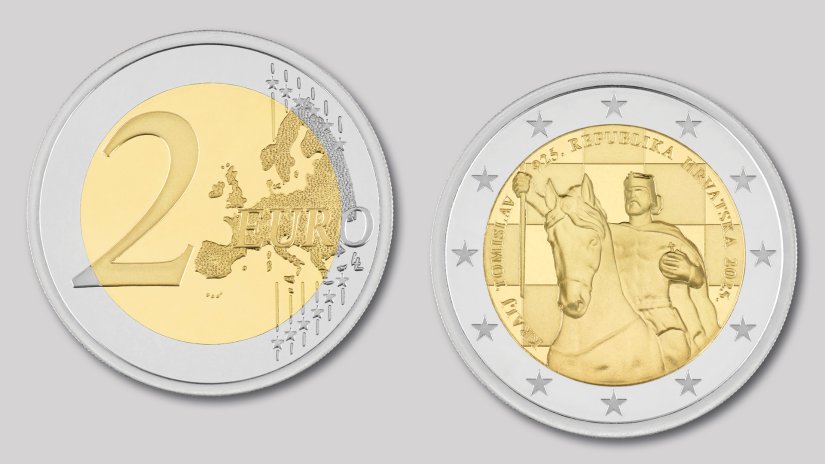 Vudrag dizajnirao prigodnu kovanicu od 2 eura koju će pustiti Hrvatska narodna banka