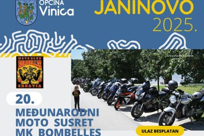 Janinovo 2025.: Vlado Kalember i Srebrna krila, a zatim Međunarodni moto susret i Divlje Jagode