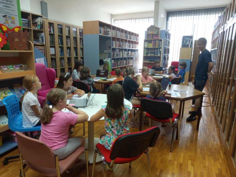 KNJIŽNICA U IVANCU Ljetni program pričaonica, radionica i 3D modeliranja nastavlja se i u kolovozu