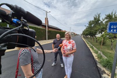FOTO U Trnovcu u tijeku završni radovi na sanaciji dviju ulica vrijednoj 420 tisuća eura