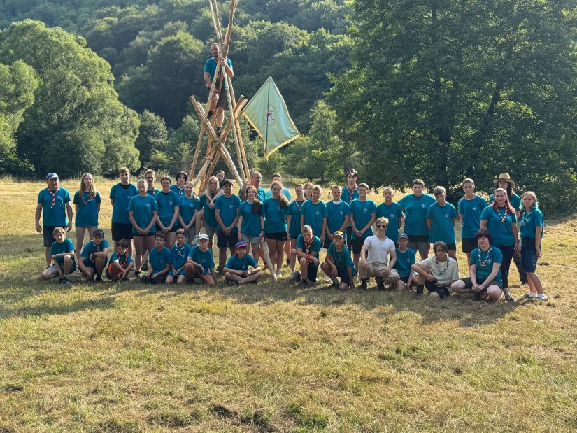 FOTO Odred izviđača „SIRIUS“ iz Varaždina sudjelovao na 10-dnevnom izviđačkom logorovanju