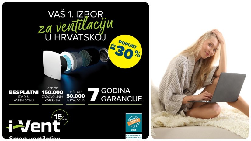 I-VENT ”Nakon ugradnje i-Vent sustava, plijesan nam se više nije vraćala”