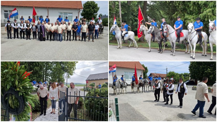 FOTO Konjičkim mimohodom kroz Petrijanec i polaganjem vijenaca odana počast braniteljima