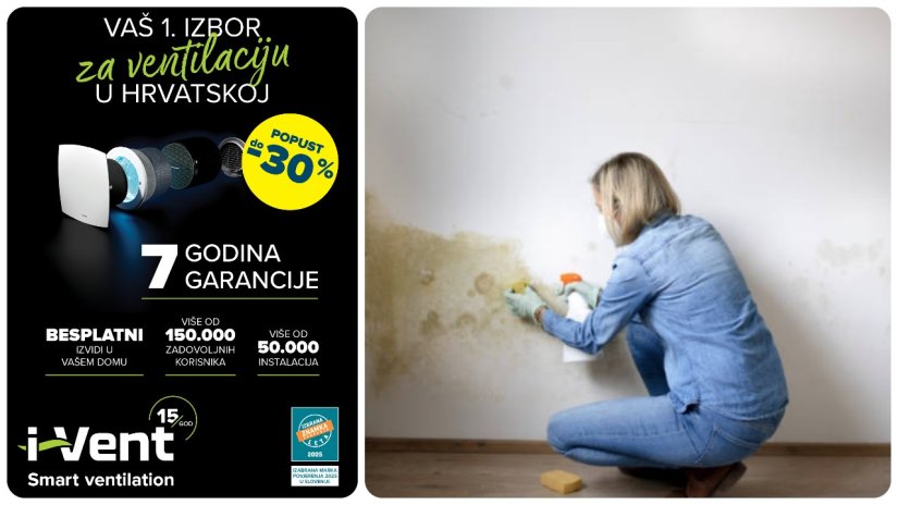 I-VENT Pet najčešćih pitanja vezano uz pojavu vlage i plijesni u kući ili stanu