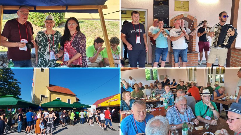 Klopotec, domaće delicije, odlično vino i glazba na Lovrečevom u Šćepanju