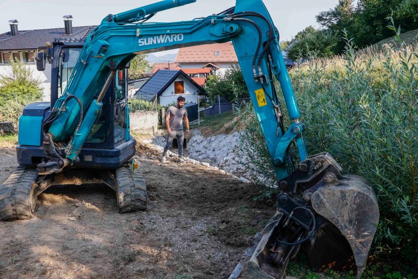 Danas završavaju radovi oborinske odvodnje u Pustovoj ulici u Ivancu