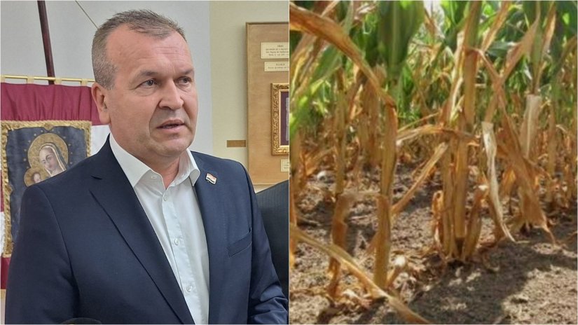 Župan Anđelko Stričak proglasio prirodnu nepogodu - suše za područje ovih gradova i općina