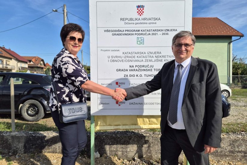 UVOĐENJE REDA Započinje katastarska izmjera u katastarskoj Tuhovcu