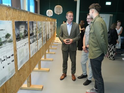 FOTO Otvorena izložba arhitektonskih rješenja budućeg InnoCenta u Varaždinu