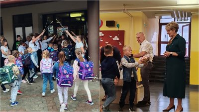 U OŠ Breznički Hum krenulo 18 prvašića, dobrodošlicu im poželjeli načelnici Žugčić i Andrašek