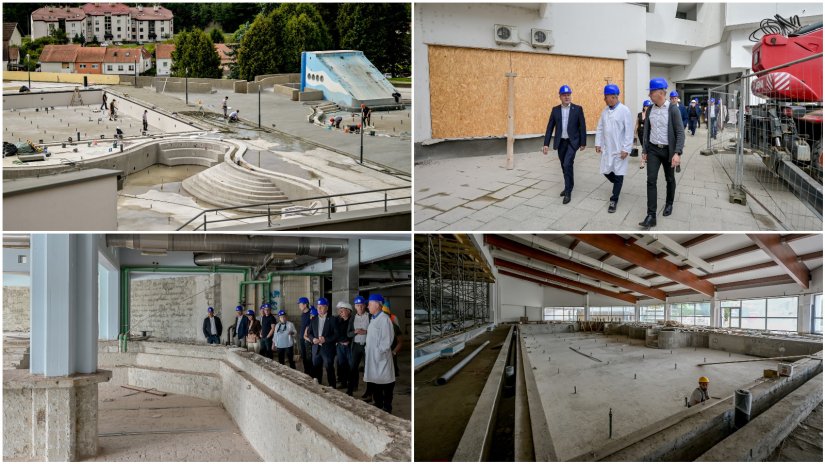 FOTO Opsežna rekonstrukcija Minerve u tijeku, županijski vijećnici obišli radove