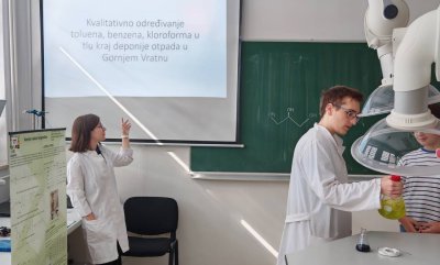 U sklopu projekta &quot;Sitno, a bitno - što nas to guši&quot; učenici istraživali tlo zatvorenog deponija u Gornjem Vratnu