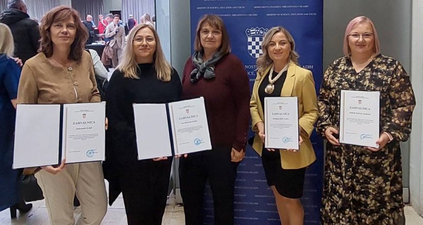 Nagrade Ministarstva dobile i četiri nastavnice Strojarske i prometne škole Varaždin