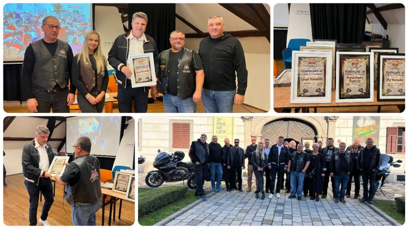 Moto klub Baroker obilježio 25 godina djelovanja svečanom sjednicom u palači Herzer