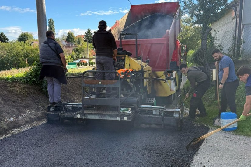 FOTO Breznički Hum nastavlja ulaganja u cestovnu infrastrukturu - Žugčić: Svaka nova cesta je ulaganje u sigurnost i kvalitetu života