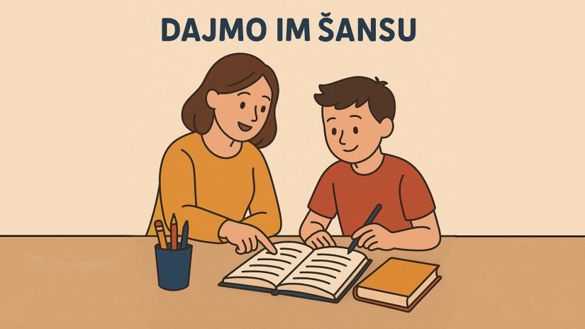 Program &quot;Dajmo im šansu&quot; – podrška djeci Varaždinske županije!