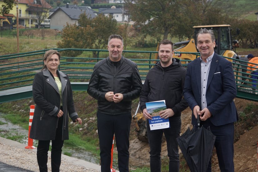 FOTO U Ljubešćici uređena šetnica uz potok Ljuba voda: važan projekt za sigurnost i ljepši izgled naselja