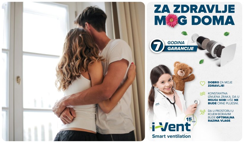 I-VENT Vrijeme je za ventilaciju; osigurajte sebi i svojoj obitelji svježi zrak u svakom trenutku!