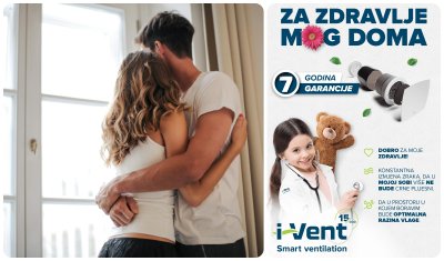 I-VENT Vrijeme je za ventilaciju; osigurajte sebi i svojoj obitelji svježi zrak u svakom trenutku!