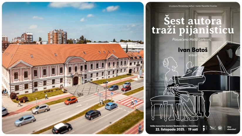 GLAZBENA ŠKOLA Koncert pijanista Ivana Batoša &quot;Šest autora traži pijanisticu&quot;