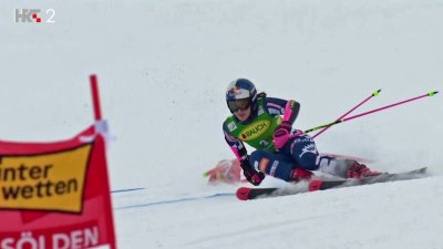 Zrinka Ljutić nakon slabije druge vožnje završila na 10. mjestu veleslaloma u Söldenu