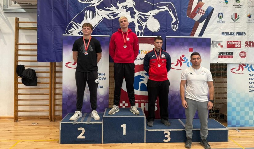Vindijin Borna Bosilj juniorski prvak Hrvatske u kategoriji do 97 kilograma