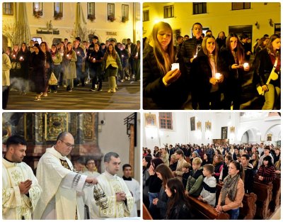 FOTO Holywin u Varaždinu: Mladi molitvom obilježili predvečerje Svih svetih